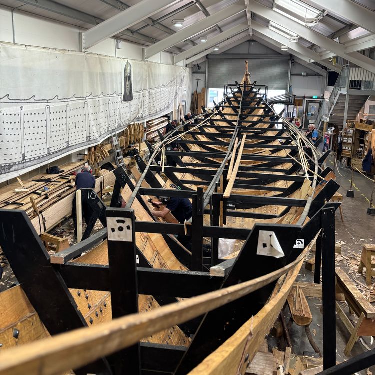 cover art for Reconstructing the SUTTON HOO SHIP