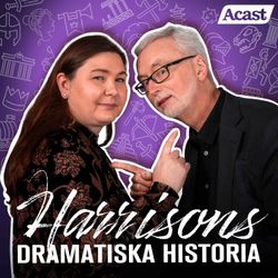 cover art for Harrisons dramatiska historia