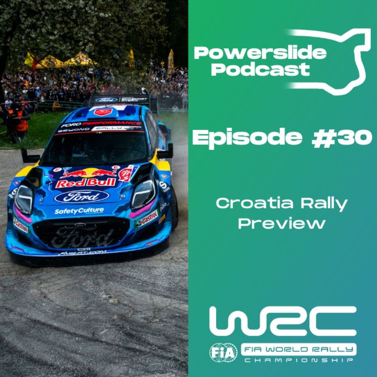 cover art for 30. We go back to Tarmac! - 2024 Croatia Rally Preview - featuring Manos!