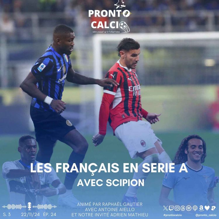 cover art for Les Français en Serie A 