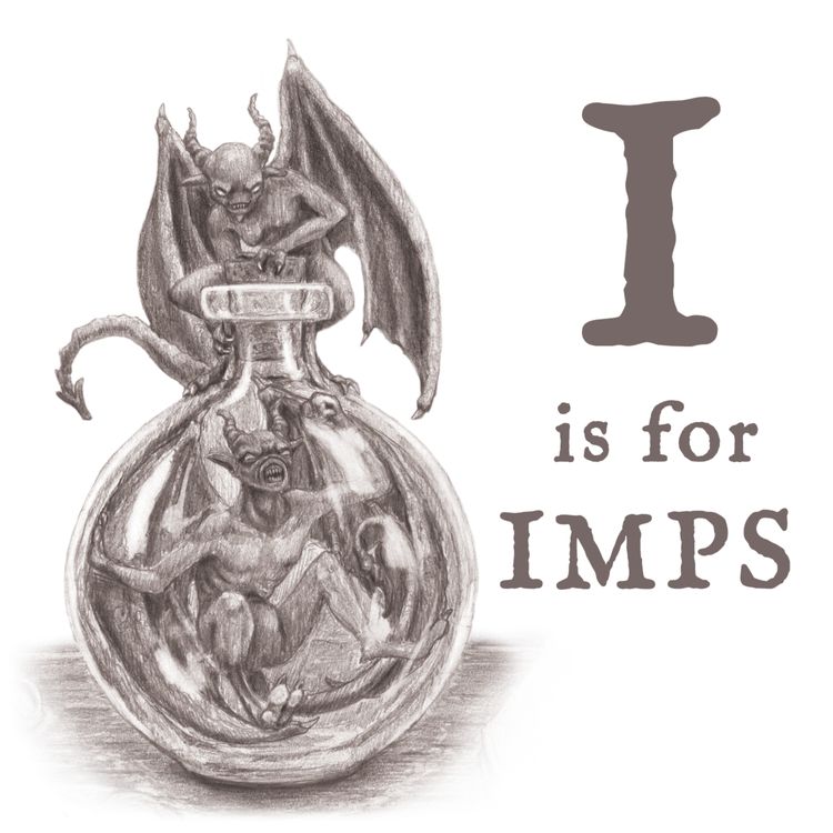 cover art for Three Ravens Bestiary #24: Imps