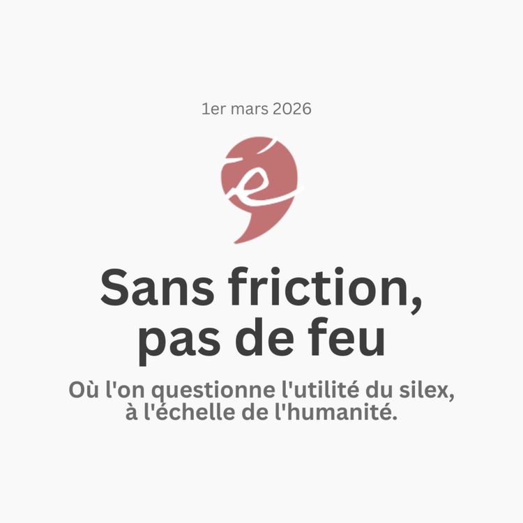 cover art for Sans friction, pas de feu