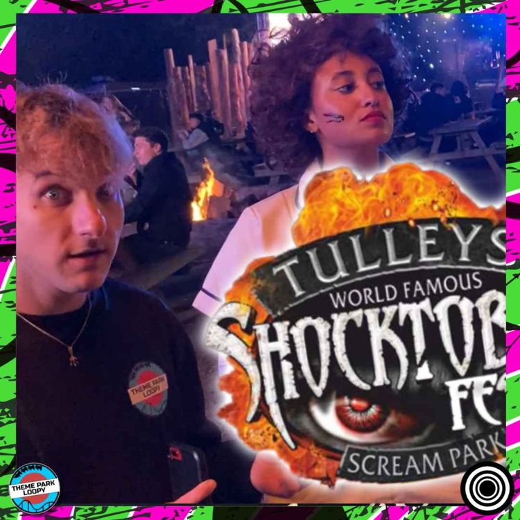 cover art for Sam Visits Tulleys Shocktoberfest 2025! Europes Biggest Scream Park