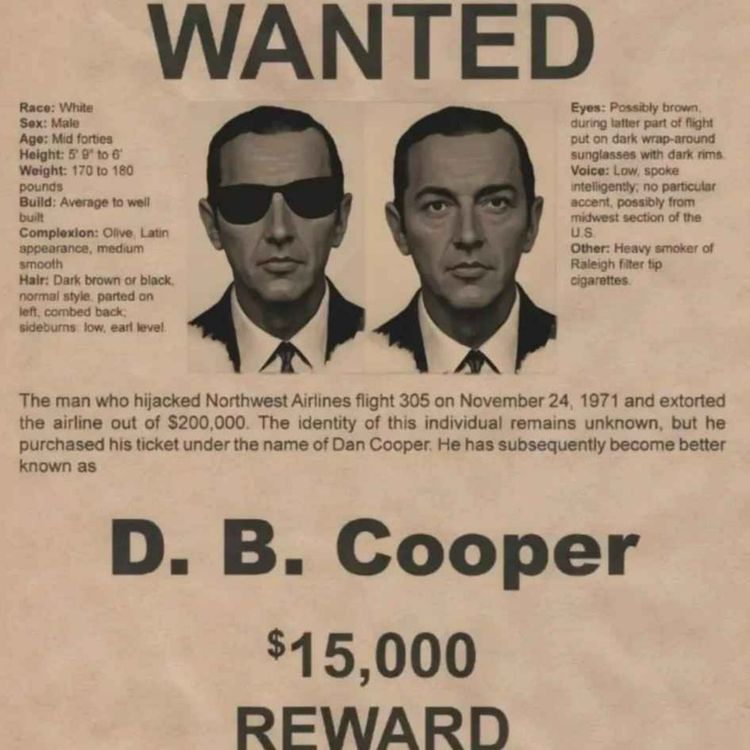 cover art for EP58: D.B Cooper with Ned Dehan