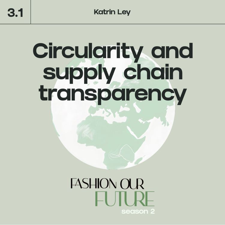 cover art for Series 3⎢Part 1: Circularity and supply chain transparency with Katrin Ley