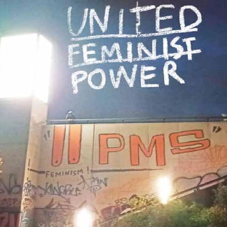 cover art for United Feminist Power Graffiti FLINTA