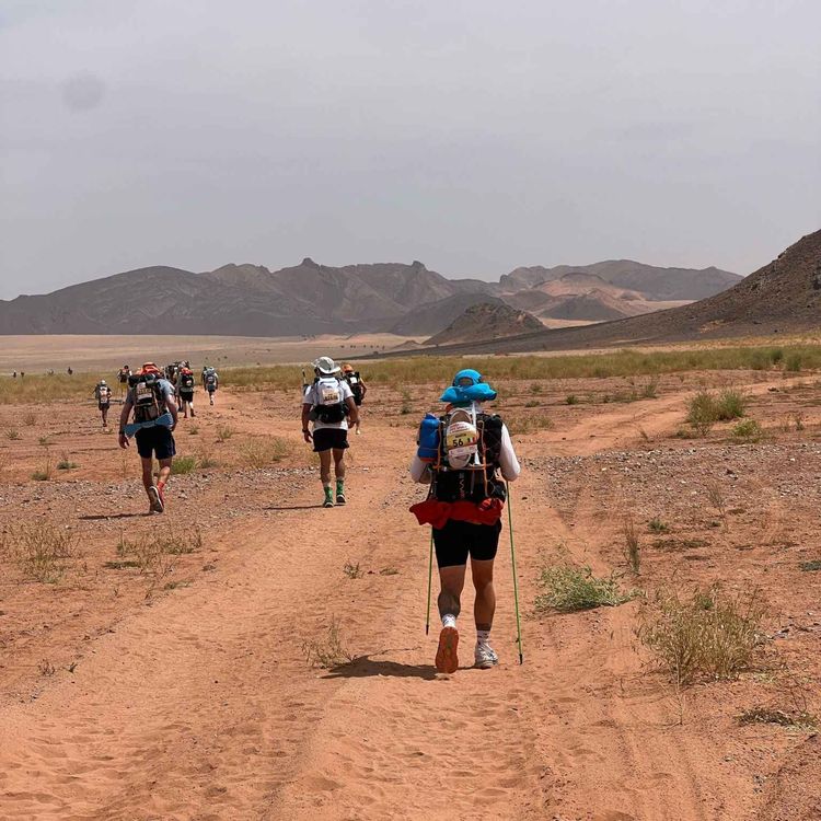 cover art for Stage 2 of the Marathon des Sables - 40km