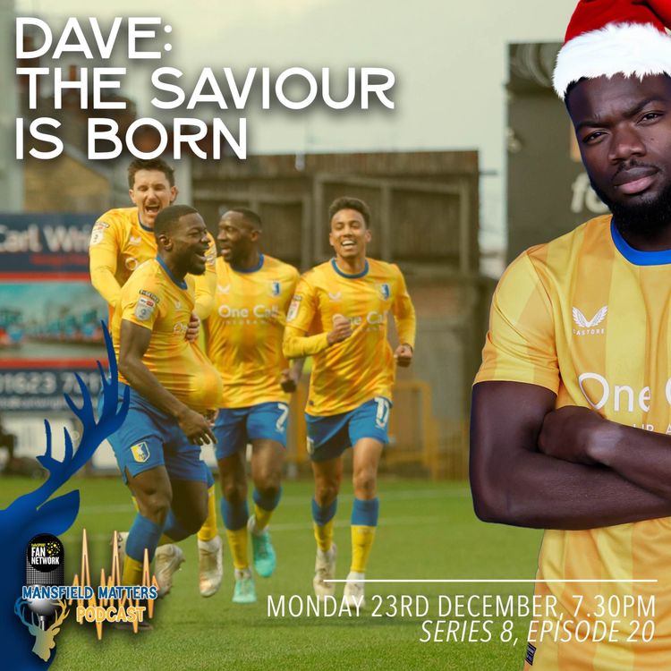 cover art for SE08EP20 Dave: The Saviour Is Born