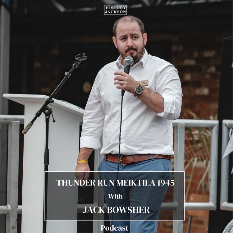 cover art for Thunder run Meiktila 1945 with Jack Bowsher