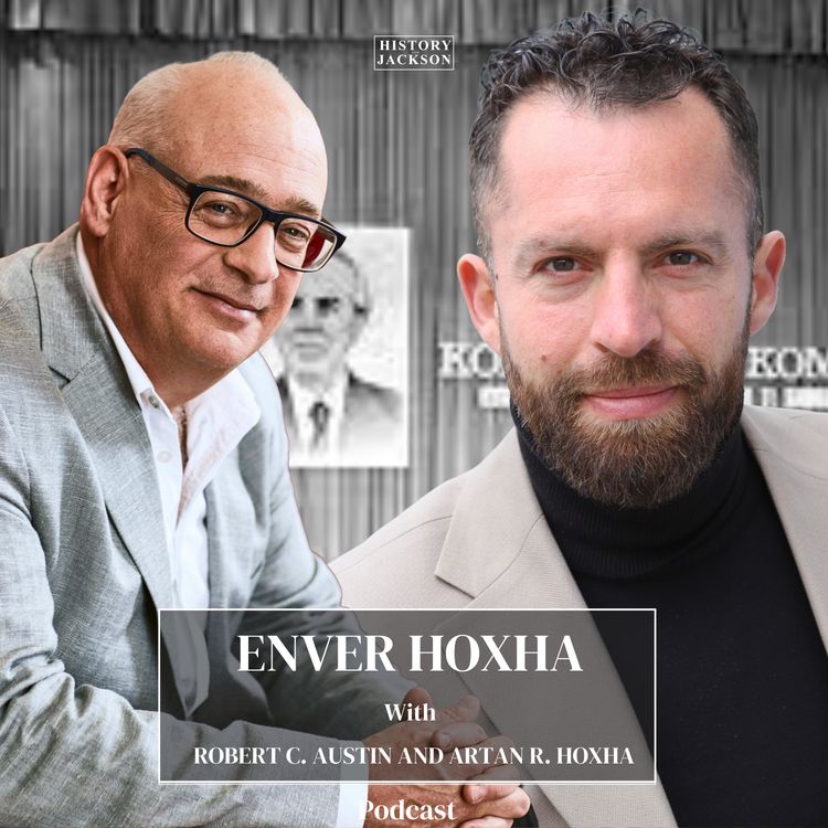 cover art for Enver Hoxha with Robert C. Austin and Artan R. Hoxha