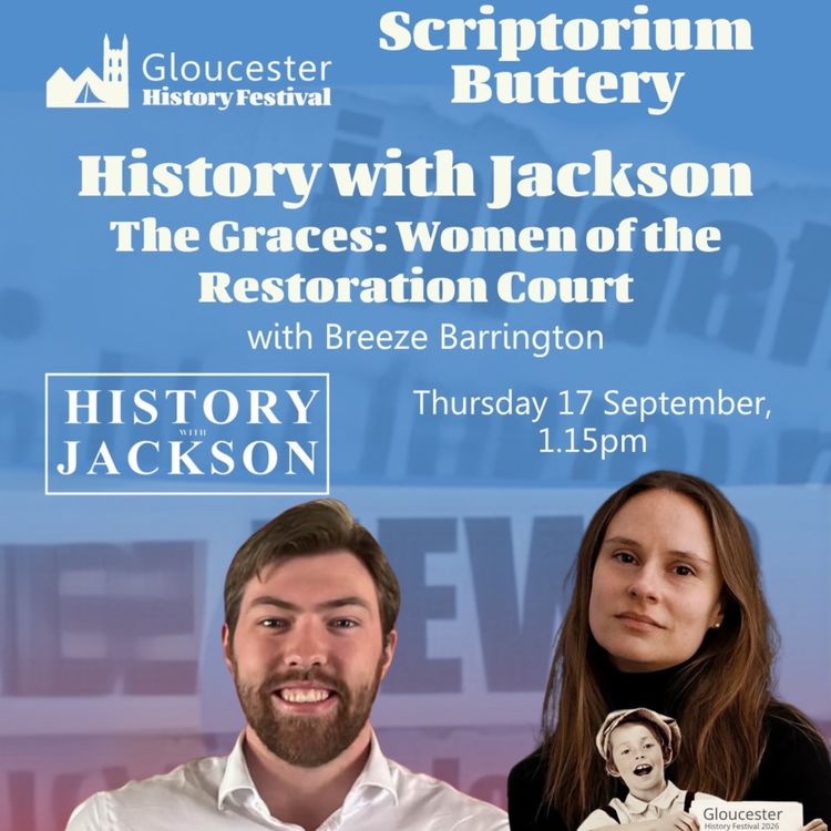 cover art for Maria of Modena and James II with Breeze Barrington Live at Gloucester History Festival