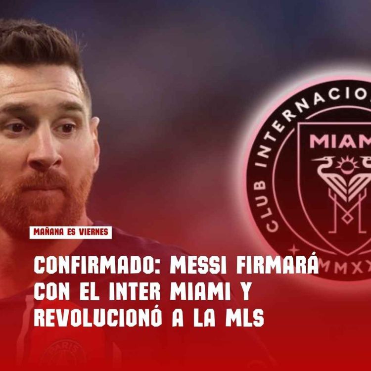 cover art for Messi firmó con el Inter Miami
