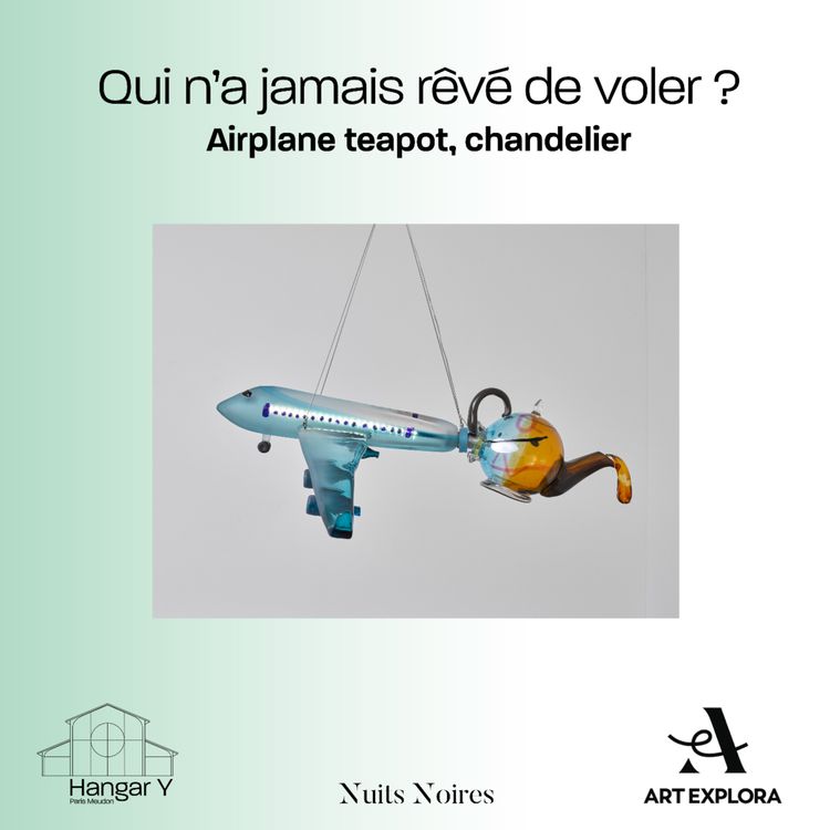 cover art for #2 Airplane teapot chandelier