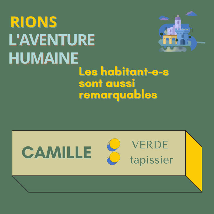 cover art for Les habitant-e-s sont aussi remarquables épisode 1: Camille tapissière