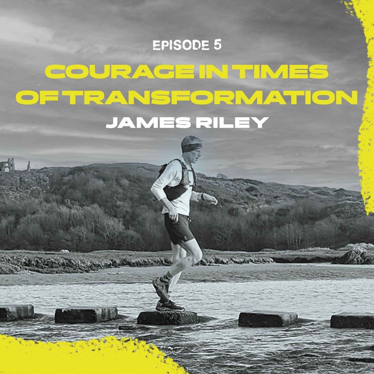 cover art for James Riley - Courage in times of transformation