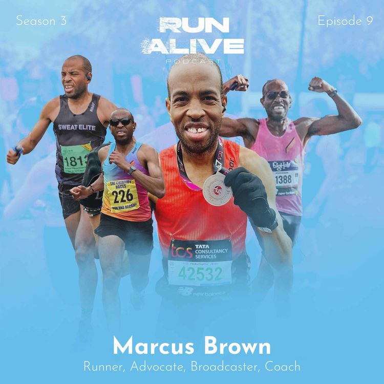 cover art for Marcus Brown: A journey of self discovery through running