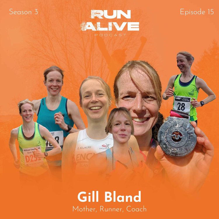 cover art for Gill Bland: finding the balance as a mother, wife and runner.