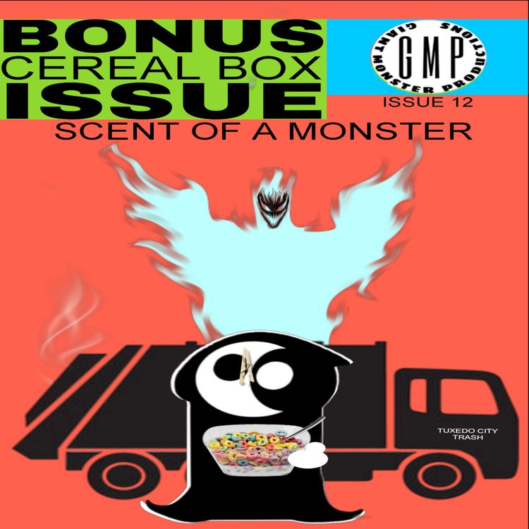 cover art for Issue 12. Scent of a monster.