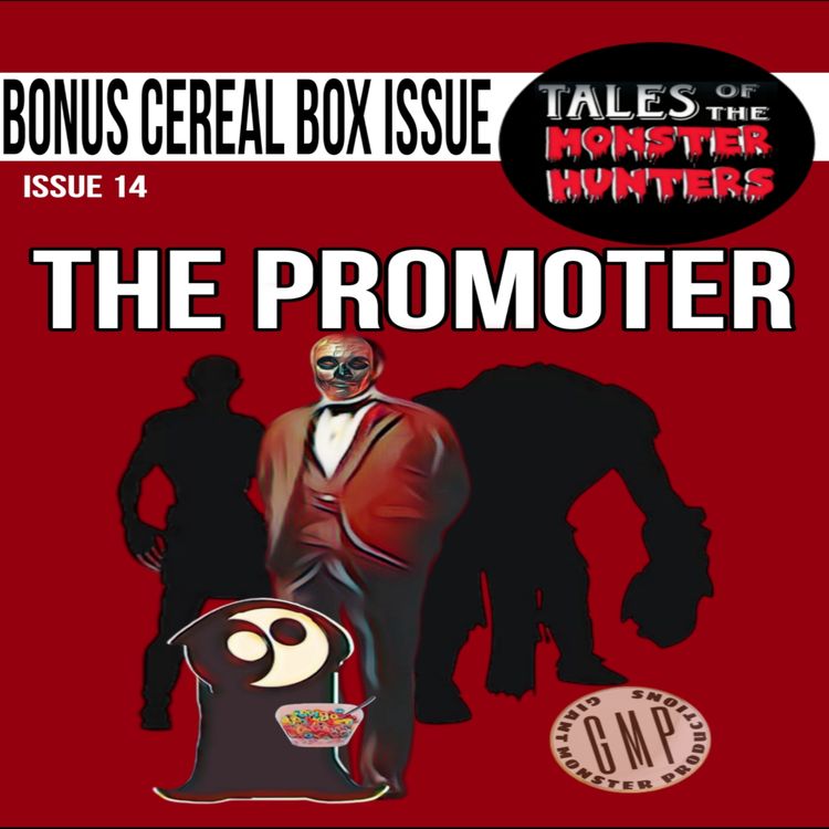 cover art for Issue 14. The Promoter.