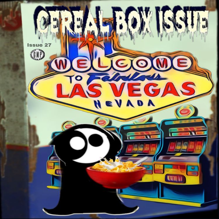 cover art for Issue 27. Night at the casino.