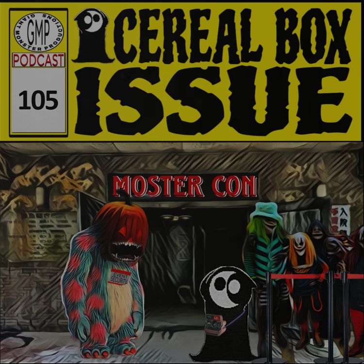 cover art for Issue 105. Monster Con