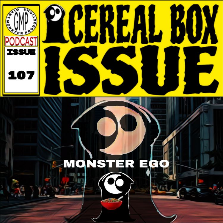 cover art for Issue 107. Monster ego
