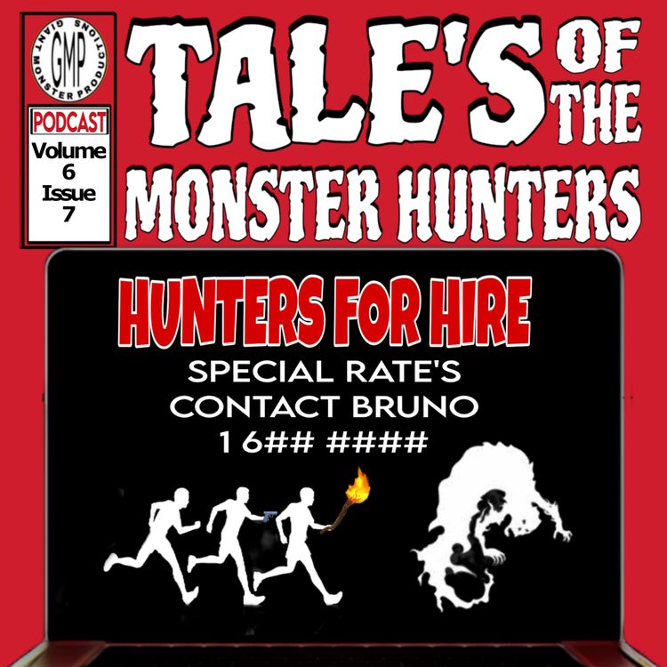 cover art for Volume 6. Issue 7. Hunters for hire 9.