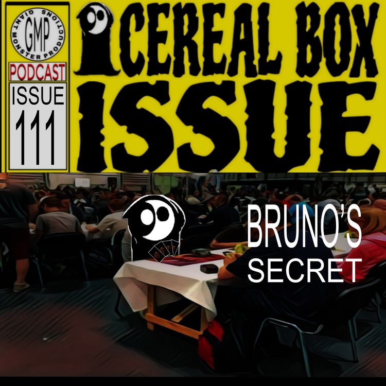 cover art for Issue 111. Bruno's secret