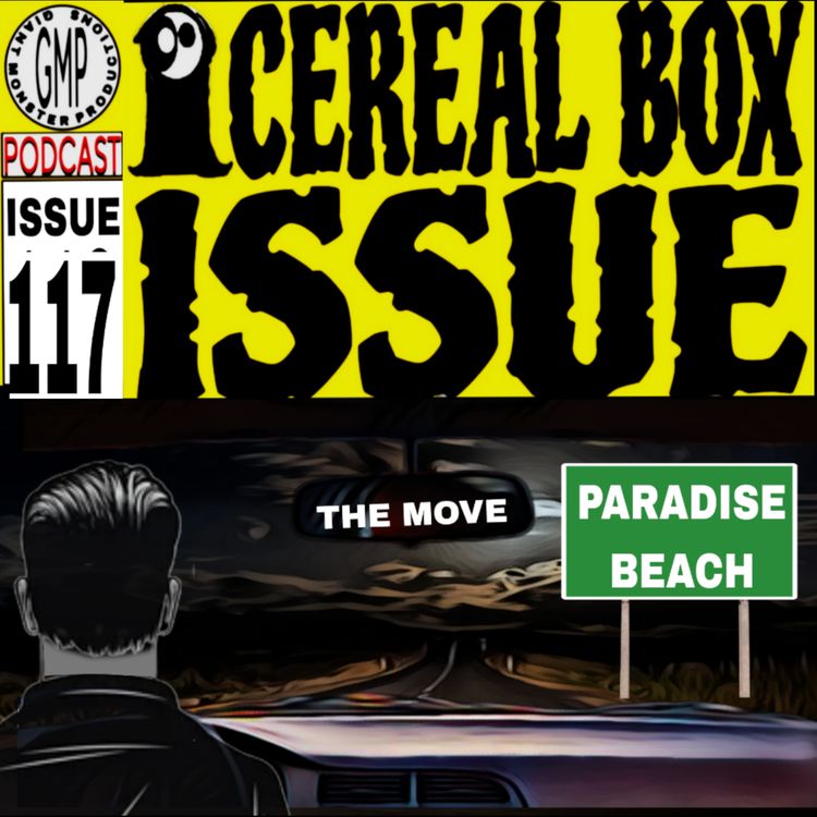 cover art for Issue 117. The move.