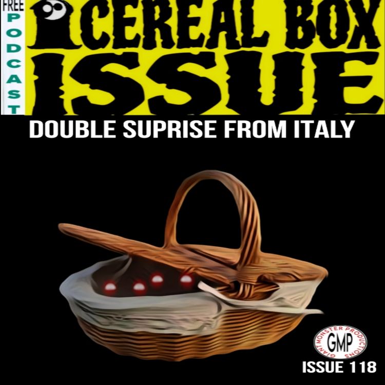 cover art for The final issue 118. Double surprise from Italy.