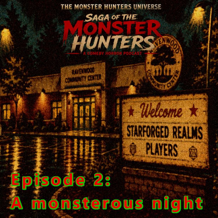 cover art for Season 2. Episode 2. A monstrous night.