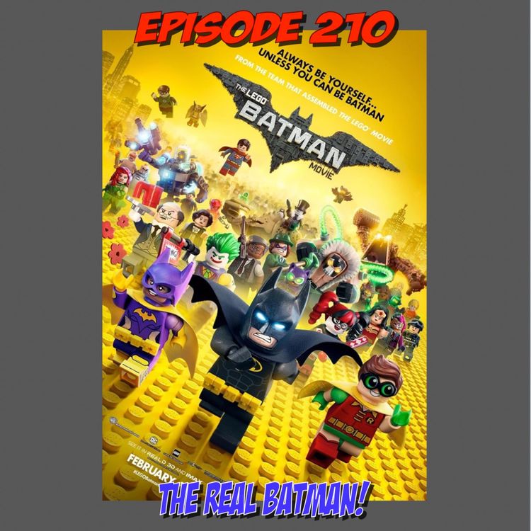 cover art for Episode 210: The Real Batman!