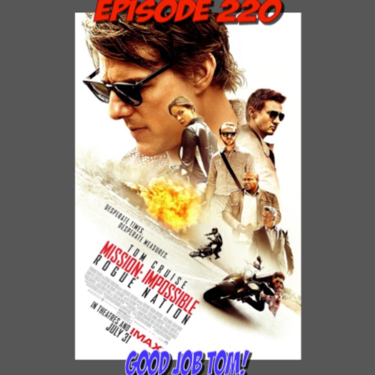 cover art for Episode 220: Good Luck and Good Job Tom!