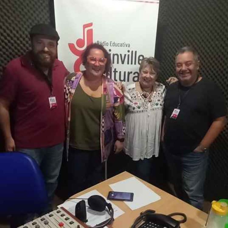 cover art for PAPO EM DIA - Exposição 40 anos da AAPLAJ no Museu de Arte de Joinville - Regina Marcis e Angela Peyerl