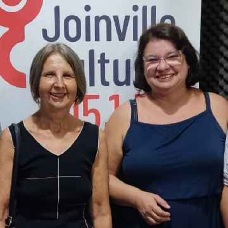 cover art for PAPO EM DIA - Entrevista com Taiza Moraes, nova imortal da AJL  - part. de Maria Cristina Dias.