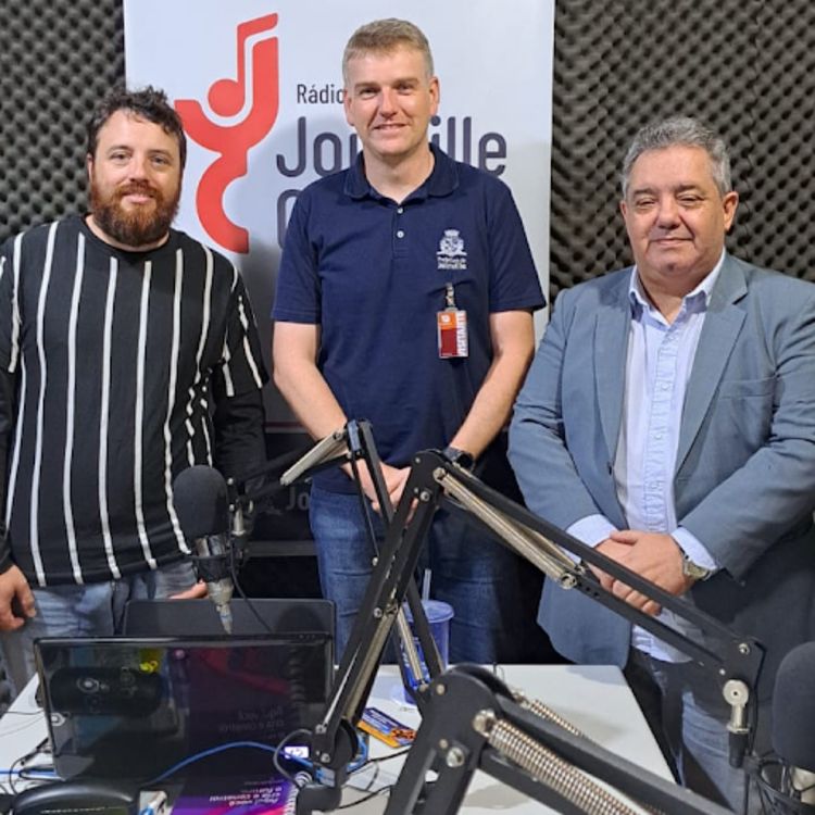 cover art for PAPO EM DIA - Maiko Richter fala sobre o programa Joinville Sempre Alerta, do aplicativo Joinville Fácil