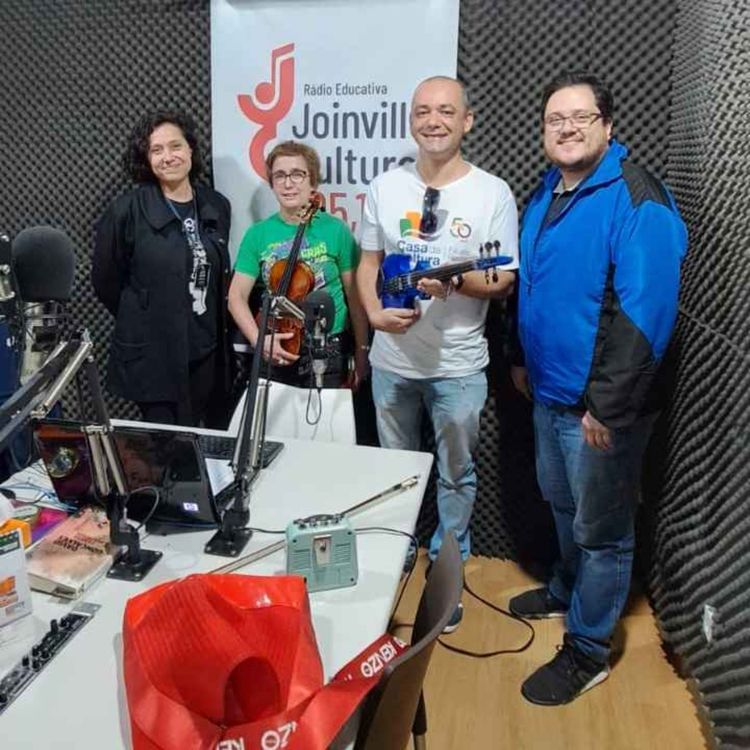 cover art for PAPO EM DIA - Simone Kalbusch, Fabrícia Piva e Jacson Alberto Araújo apresentam as oficinas de artes e música da Casa da Cultura