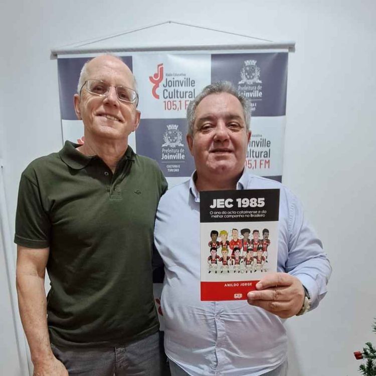 cover art for PAPO EM DIA - Anildo Jorge fala sobre o livro JEC 1985 – Ano do Octa Catarinense e da Melhor Campanha no Brasileiro