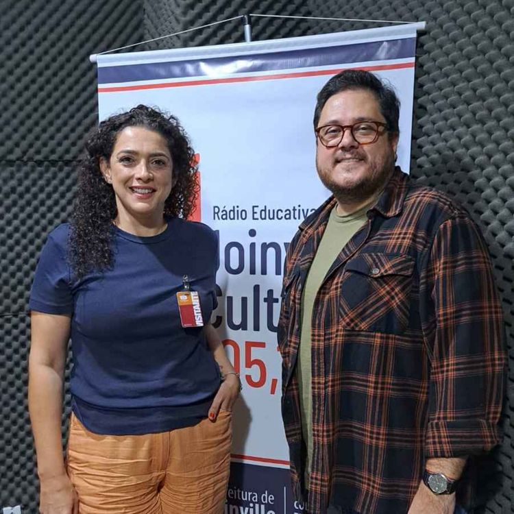 cover art for PAPO EM DIA - Lançamento do livro "Caderno dos Monumentos de Joinville" - Katiana Machado, Organizadora