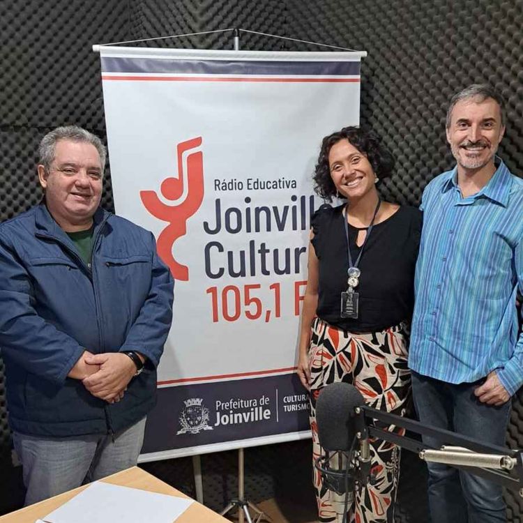 cover art for PAPO EM DIA - 16º Salão dos Novos de Joinville - Simone Kalbusch, Coordenadora da Galeria Municipal de Arte Victor Kursancew; Franzoi, Curador e representante da Associação de Amigos da Casa da Cultura