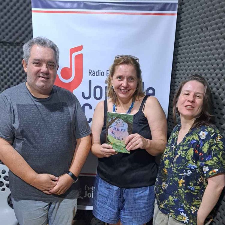 cover art for PAPO EM DIA - Lançamento do livro de contos “Antes de Tudo” - Carla Gattoni Saukas, Autora; Katherine Funke, Editora.