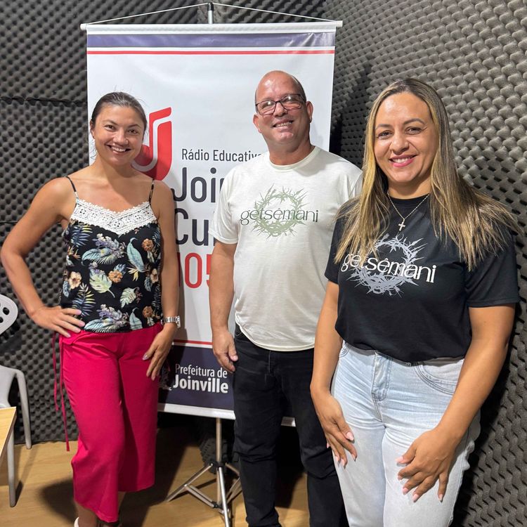 cover art for PAPO EM DIA - Encenação da Paixão de Cristo na Paróquia Nossa Senhora Medianeira - Diretor Teatral Luis Carlos e Atriz Josimeire Ferreira, da Companhia Getsêmani