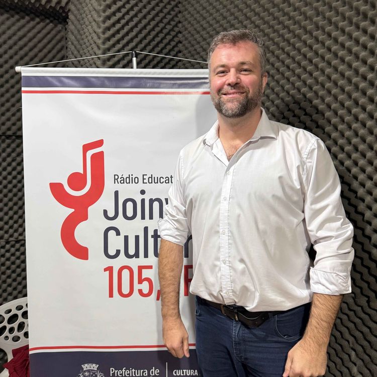 cover art for PAPO EM DIA - Construção do Novo Theatro Nicodemus - Secretário de Cultura e Turismo de Joinville, Guilherme Gassenferth