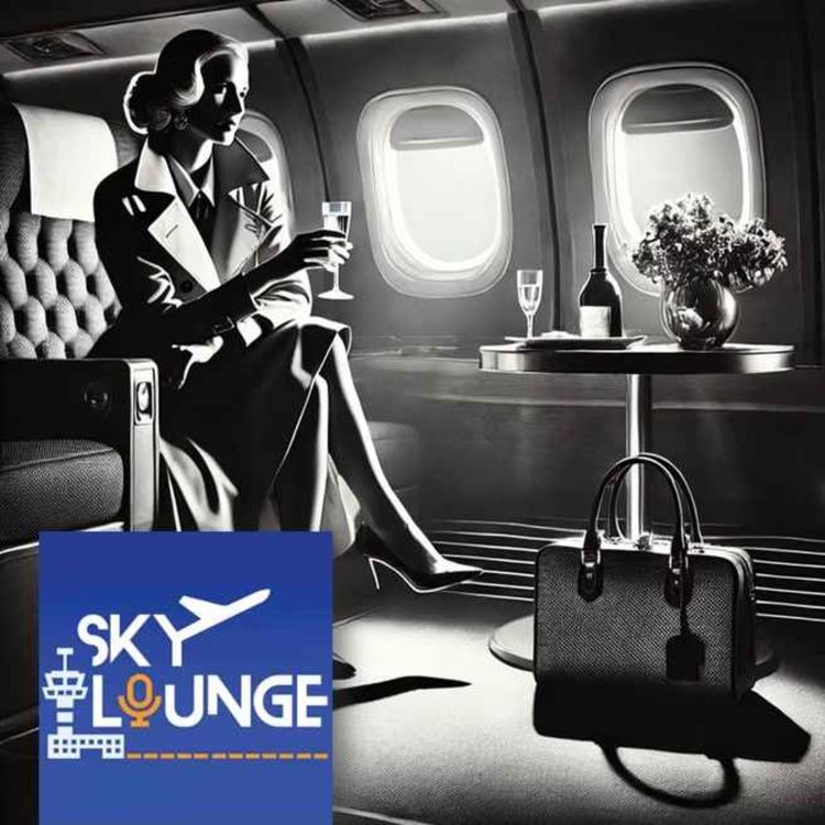 cover art for Grounded Luxury, Amsterdam Memories & the Airline that Starts With D