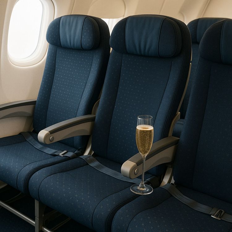 cover art for Super Premium Economy  & Retro TWA 