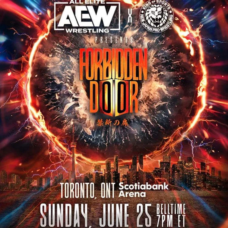 cover art for Forbidden door 2023 predictions Ft. Jumbo 