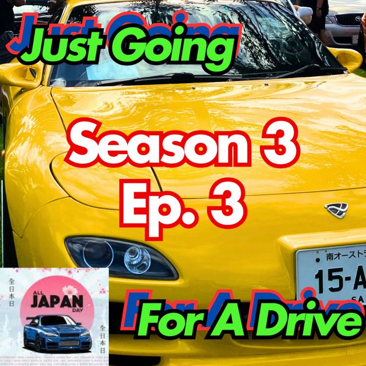 cover art for Season 3, Ep. 3 - All Japan Day 2025! Number plates, and the Ferrari Enzo