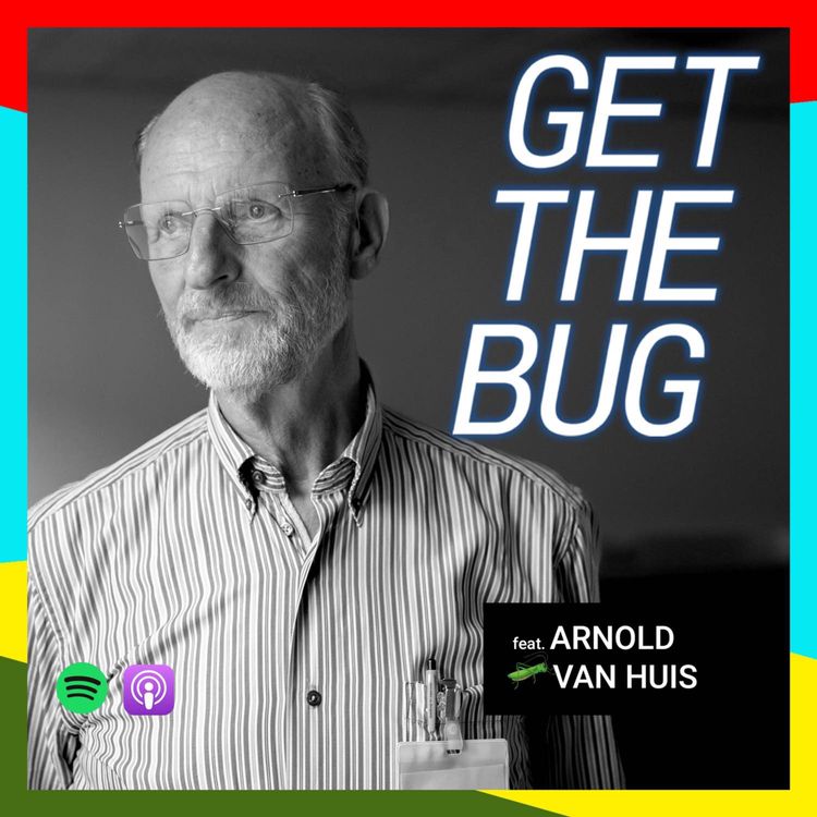 cover art for #29 Edible Insects: What’s Fact, What’s Fiction? With Arnold Van Huis.