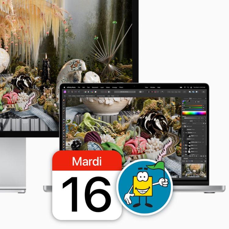 cover art for Sortie de veille (16/05) : des puces M3 pour relancer les Mac / L'iMessage façon Wish de Microsoft