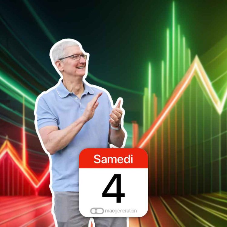 cover art for Ventes en baisse mais action en hausse, on analyse les résultats paradoxaux d’Apple